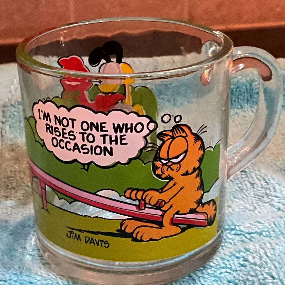 Vintage Garfield McDonalds Collecter set of 4 coffee cups 1978 - Picture 2 of 9